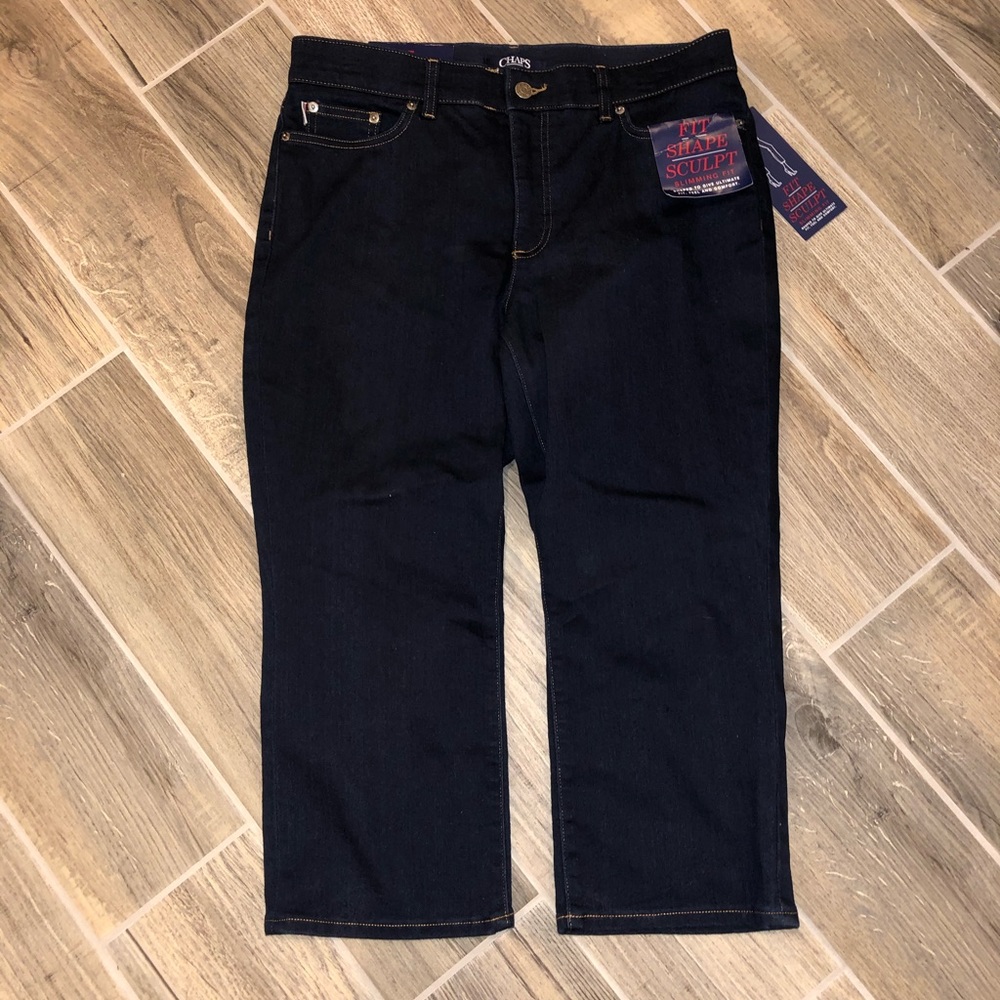 New Chaps slimming Jean capris